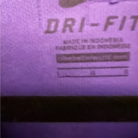 Nike Purple Dri-FIT Shirt - Picture 2 of 5